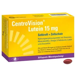 CENTROVISION Lutein 15 mg Kapseln 30 St