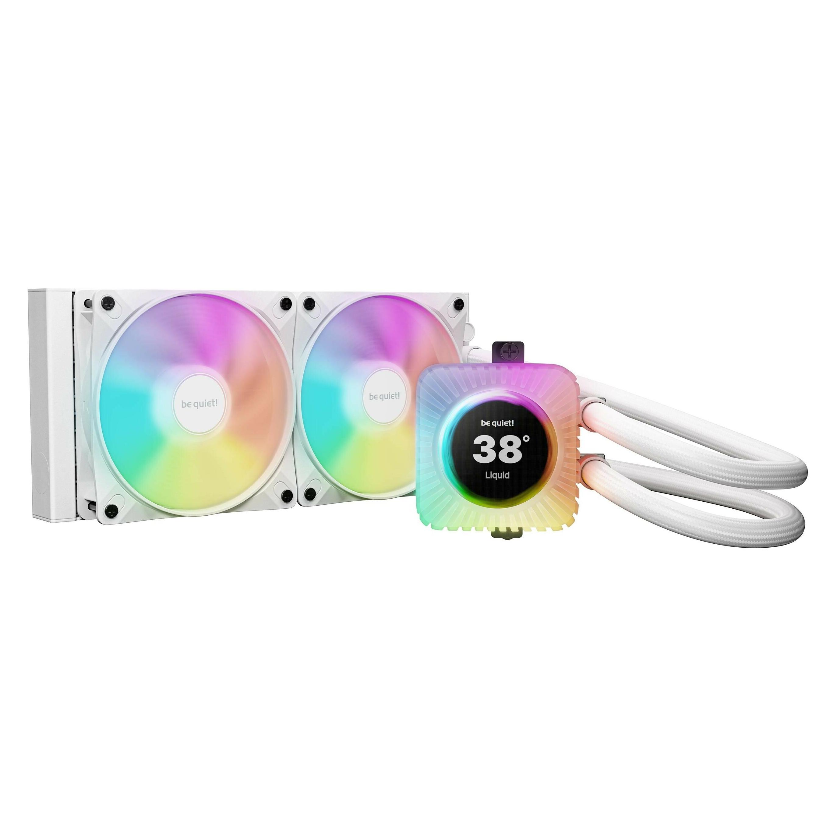 be quiet! Light Loop IO LCD 240mm (weiss) (BW035)