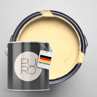 Wandfarbe A.S. CRÉATION "Premium Innenwandfarbe PURO Tuchmatt smooth saffron", grau (c8009 smooth saffron), 5 l 5ml, Farben, ideal für Wohnzimmer, Schlafzimmer, Flur und Küche, Farbwelt Orange