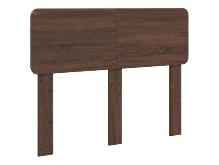 KTHLBRH Modernes Kopfteil aus Eichenholz, Braun Minimalistisches Design, robustes Holz, bequeme Halterung, einfache Montage, einfache Wartung