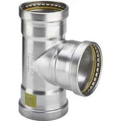 T-Stück SANPRESS INOX G 0218XL 578237 108,0mm aus Edelstahl rostfrei