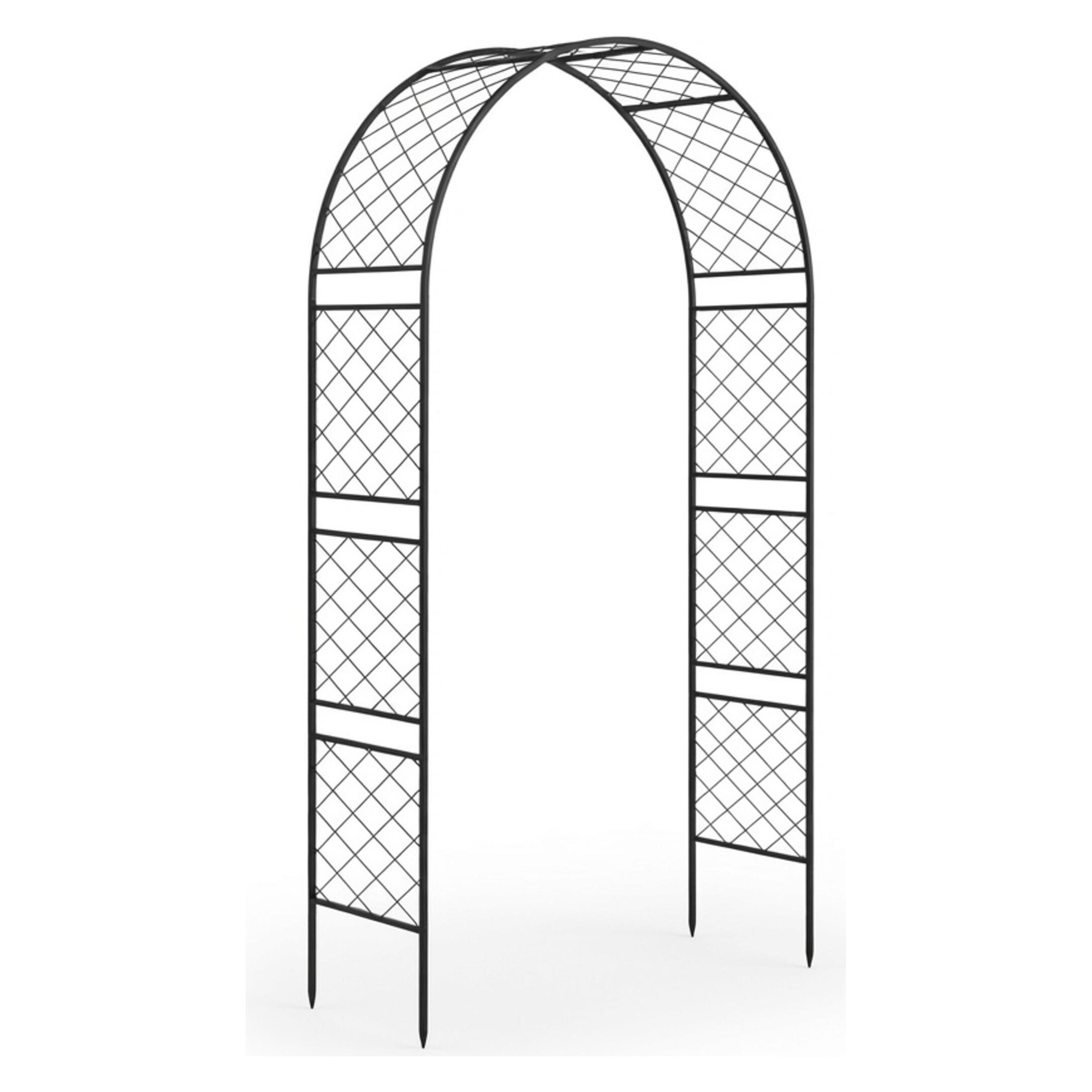 Relaxdays Rosenbogen (50 cm, 140 cm) (4052025528973)