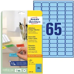 Avery, Etiketten, Etiketten