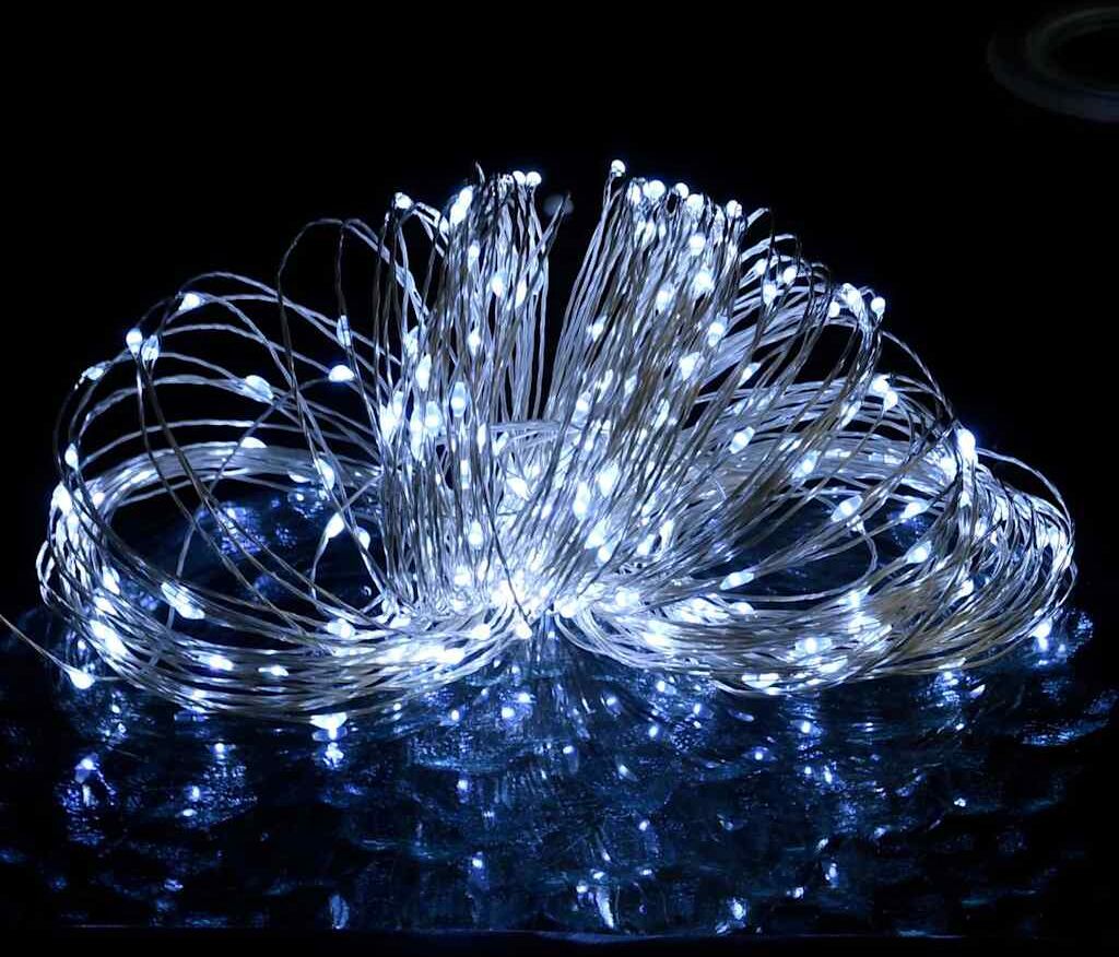 vidaXL Tira de luces con 300 LED PVC blanco frío 30 m Blanco Frío