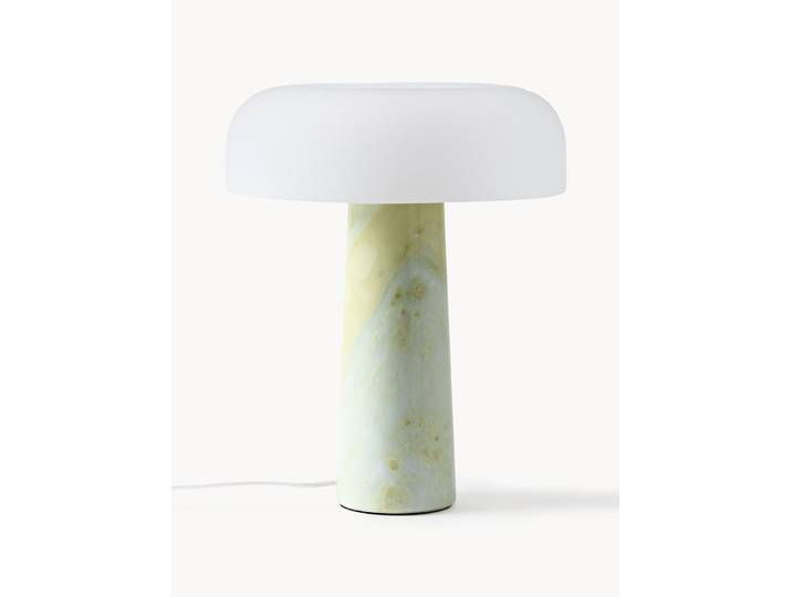 Lampe à poser avec pied en marbre Carla