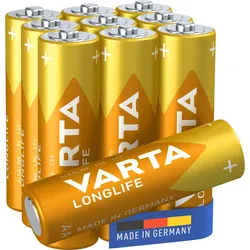 VARTA Longlife AA Pack 10