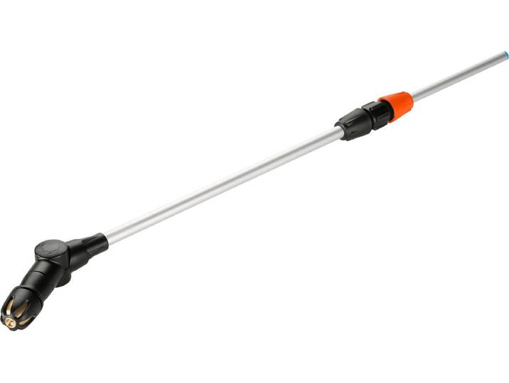 GARDENA Telescopische Sproeilans 100 Cm Rvs Zwart/zilver