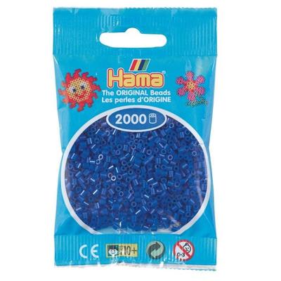 Mini-Perlen, 2000St. Blau