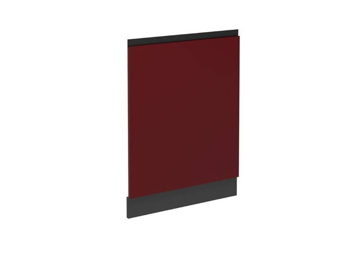 Façade de lave-vaisselle R-Line 60cm J-Shape sans PT Rouge/Anthracite Vicco 54618