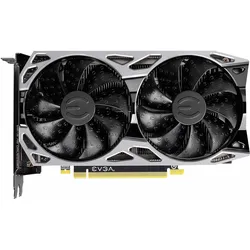 EVGA GeForce GTX 1660 SC Ultra Gaming (6 GB, GDDR5), Grafikkarte, Schwarz, Grau
