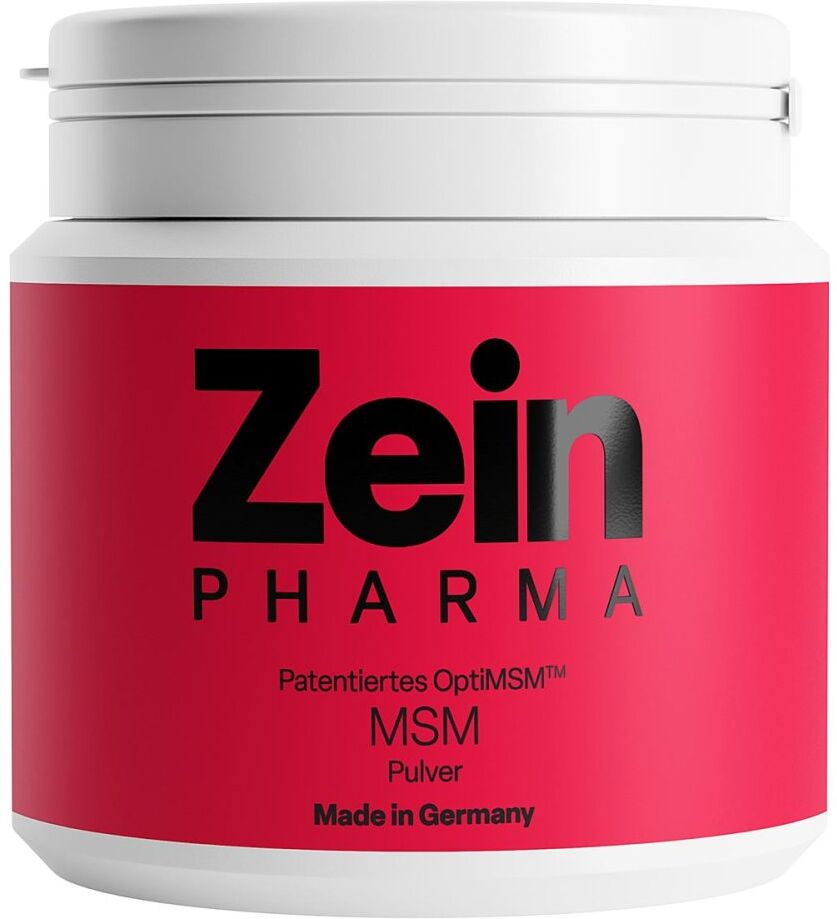 MSM mit patentiertem OptiMSM™ Pulver von ZEINpharma 400g