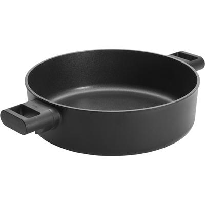 Kasserolle WOLL "MADE IN GERMANY - Eco Logic QXR", schwarz, Ø:28cm, Töpfe, Kasserolle