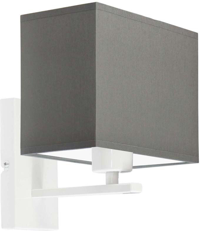 17 Stories Asavira Armed Sconce Grey/White