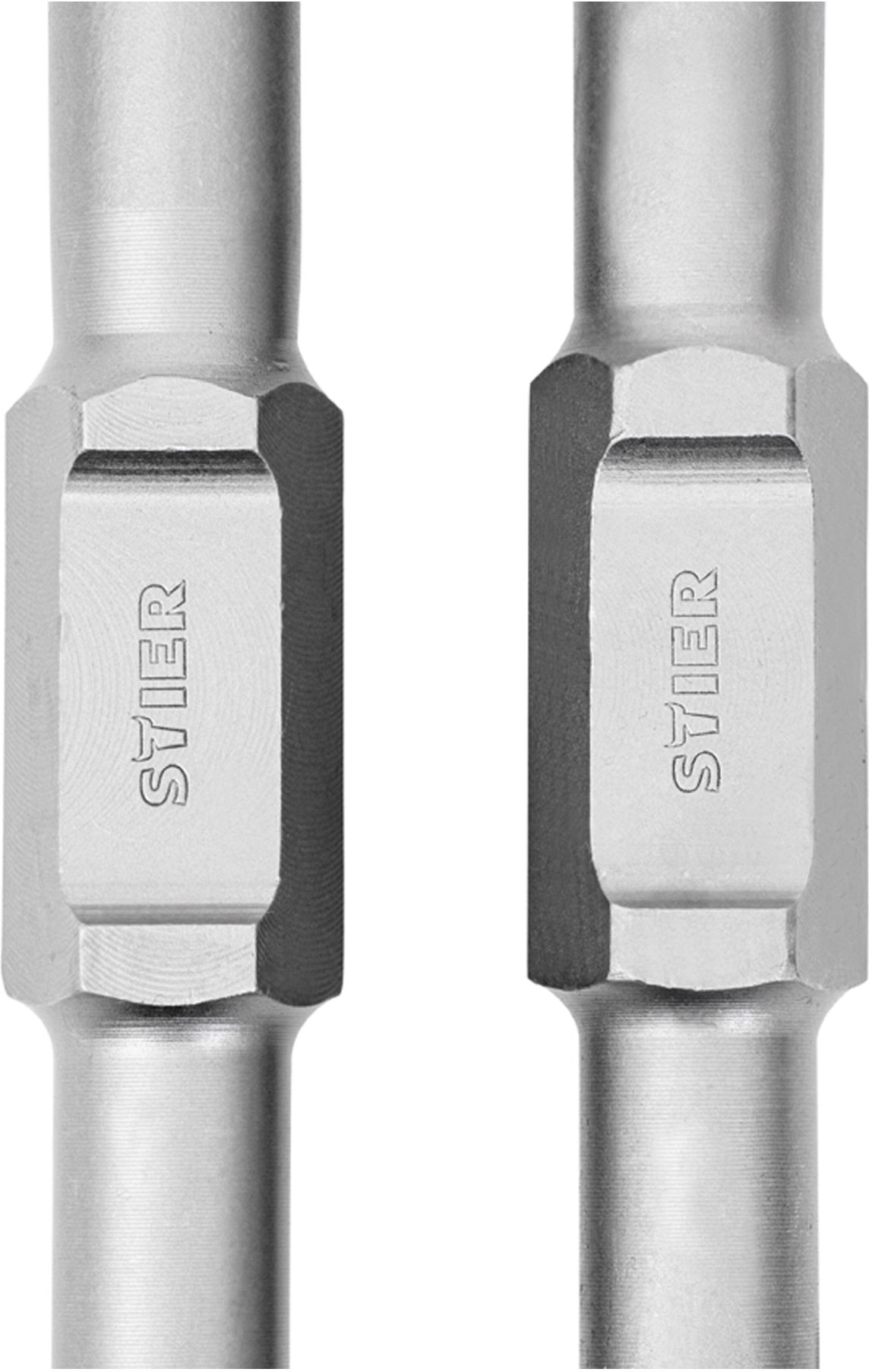 STIER 30 mm SDS-HEX Flachmeißel Spitzmeißel Set 410 mm für Abbruchhammer (905198)