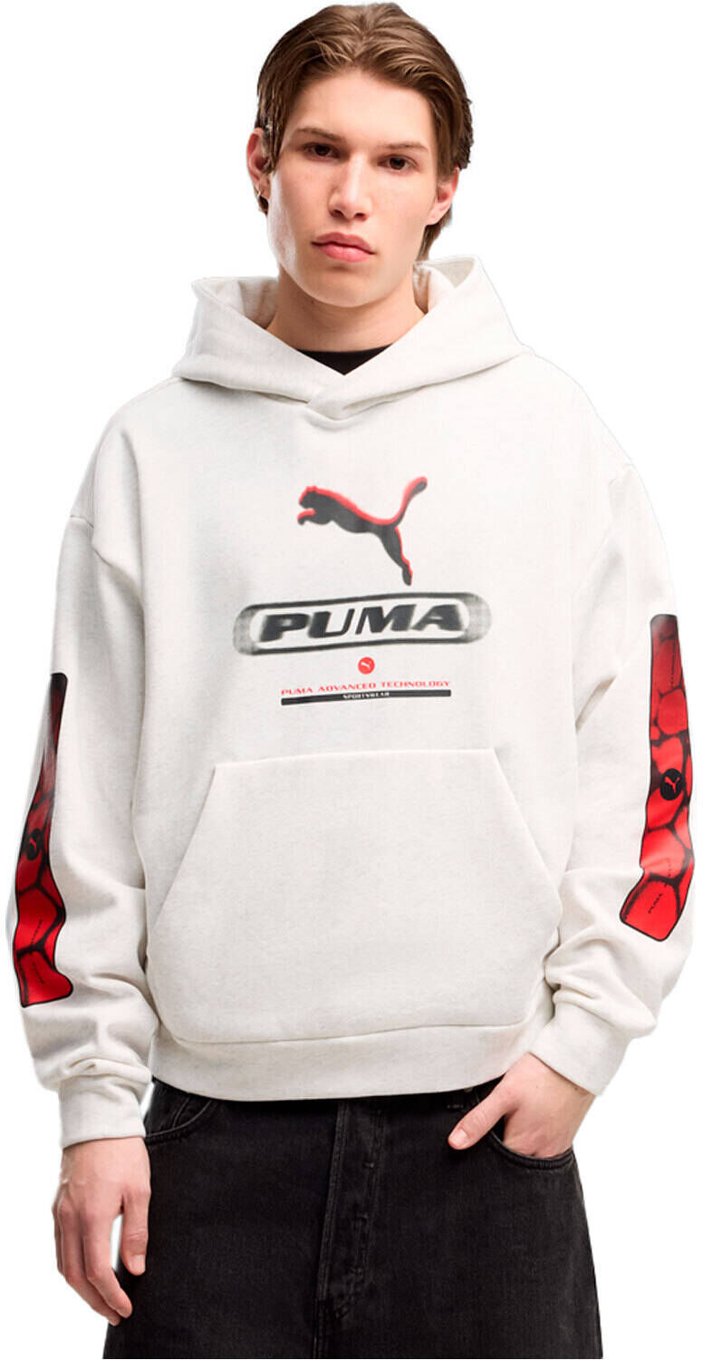 puma sport sudadera hombre Blanco (XL)