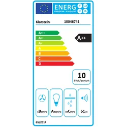 MaxAir Dunstabzugshaube   Kompakt & leistungsstark   A++ Energieeffizienz   Dual-Ventilation Weiß
