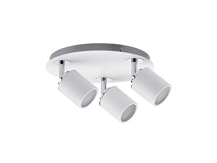 Paulmann 66719 Spots Tube\, IP44\, max. 3x10W\, GU10\, Blanc/Chrome\, 230V\, Métal