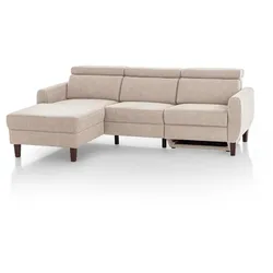 Exxpo by Gala Ecksofa mit Funktion Casino Stoff Beige