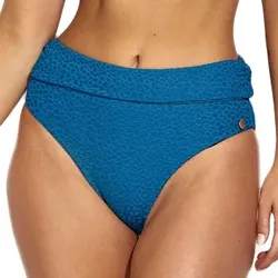 Panos Emporio Diva Chara Folded Bikini Brief Blau Polyester 40 Damen