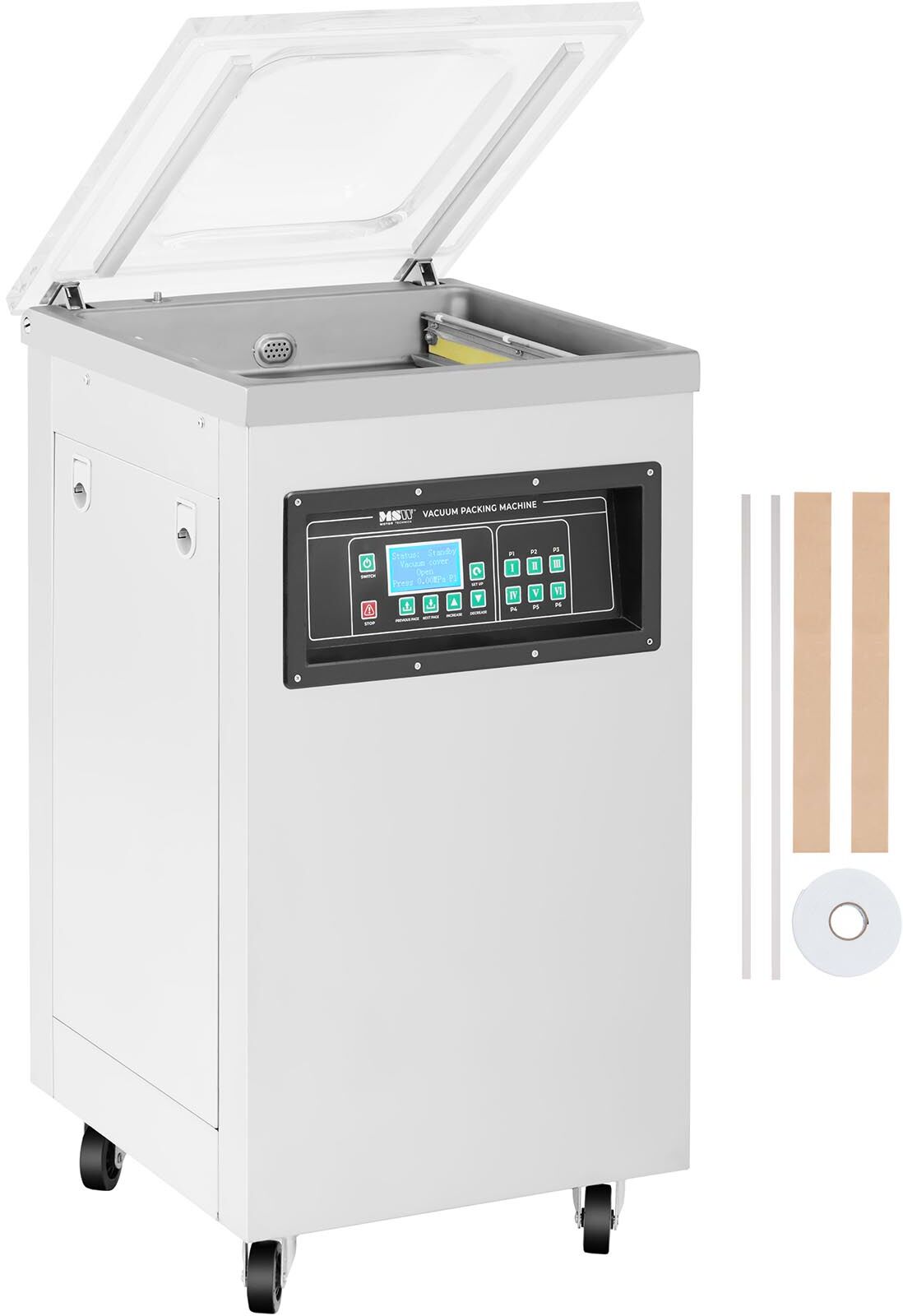 MSW Machine sous vide professionnelle inox - 900 W - 40 cm MSW-IVPM-9850