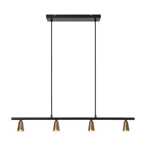 Lucide Dimbare Hanglamp GU10 Goud/Messing - Hoogte verstelbaar