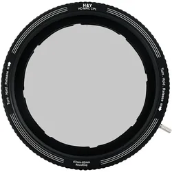 H&Y RevoRing MRC CPL Filter 58-77mm (RP-77) (Objektivfilter Adapter, 77 mm), Objektivfilter Zubehör