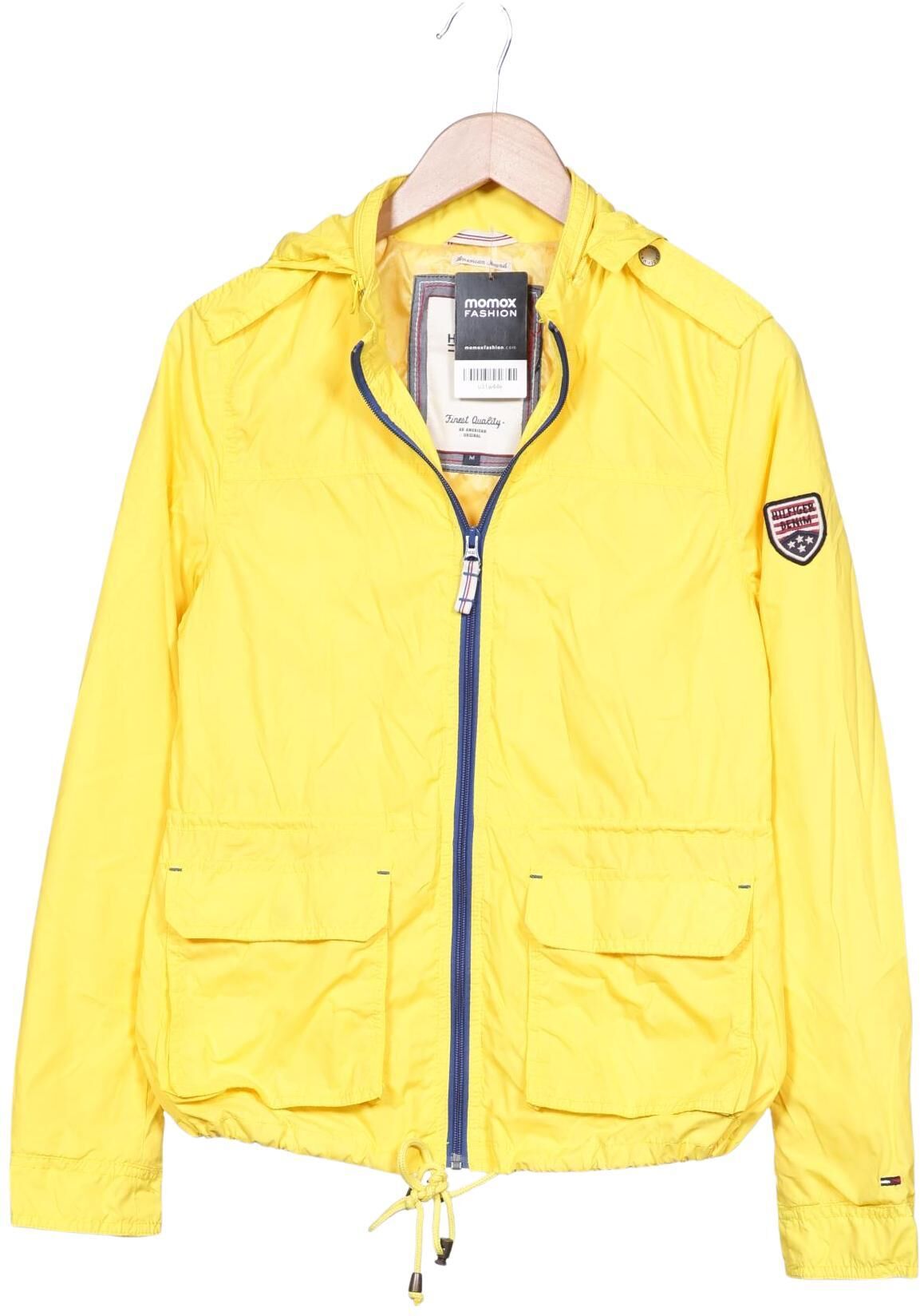 Hilfiger Denim Damen Jacke, Gelb, Gr. M, Synthetik - Second Hand