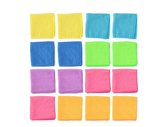 Mikrofasertuch 30 x 30 cm 16er Set