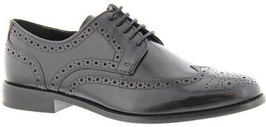 Nunn Bush Nelson (Men's) Dress Shoes in Black, Size 10 M, Leather