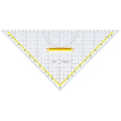 Aristo, Lineal, Zeichendreieck (32.50 cm)