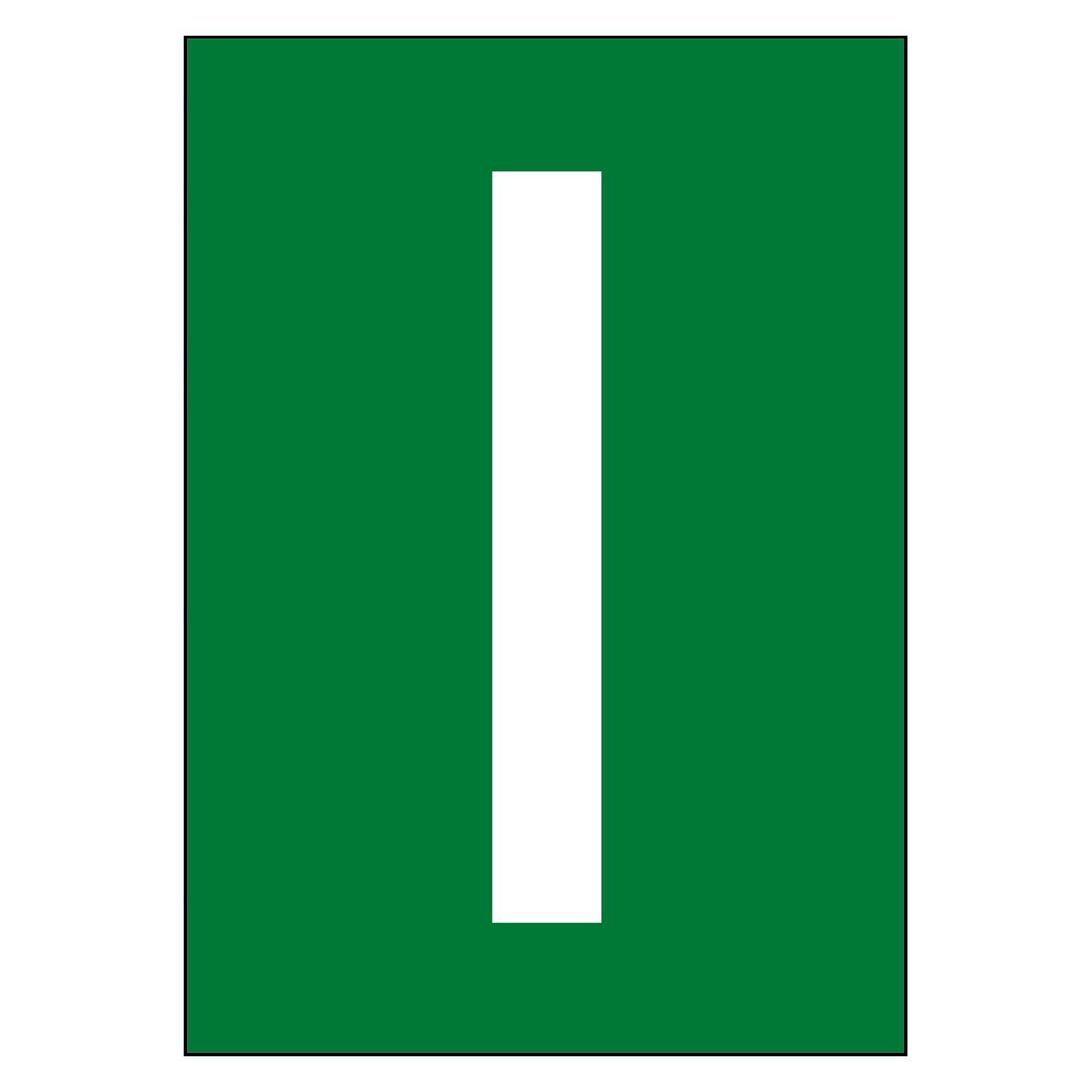 Brady A4-Etiketten mit Zahlen und Buchstaben (NL7541A4GR-I)