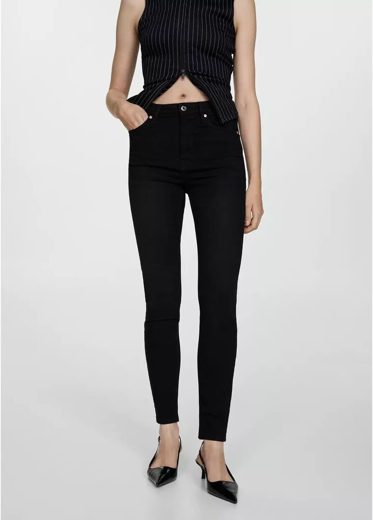 Mango - Jeans, für Damen, Black Stoned, Größe 34