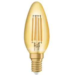RADIUM LED Filamentlampe ESSENCE AMBIENTE LUX Kerzenform, C35, E14, 4W, 2400K, 410lm, gold RA42819841