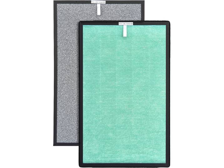 Filter-Set GUTFELS HEPA 13 für LR 67014 we , blau (blau, grau), B:31cm H:4cm T:43,5cm Ø:54cm, Kunststoff, Filterkartuschen, Filter-Set