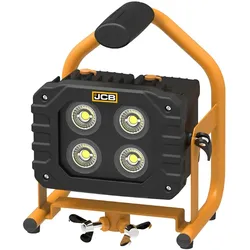 JCB LED Akku Arbeitsleuchte / Baustrahler 40W, 4000 lm inkl. Akku und Ladegerät