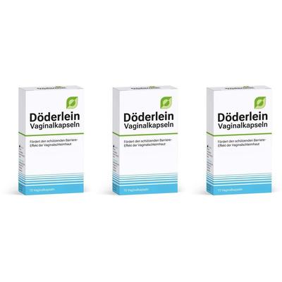 Döderlein Vaginalkapseln mit Milchsäurebakterien x3 3x15 St