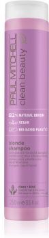 Paul Mitchell Clean Beauty Blonde Shampoo champô violeta para cabelo exposto à poluição 250 ml. Clean Beauty Blonde Shampoo