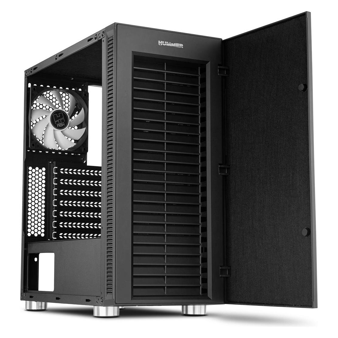 Nox Hummer Void Midi Tower (ATX, mATX, Mini-ITX) (NXHUMMERVOID)
