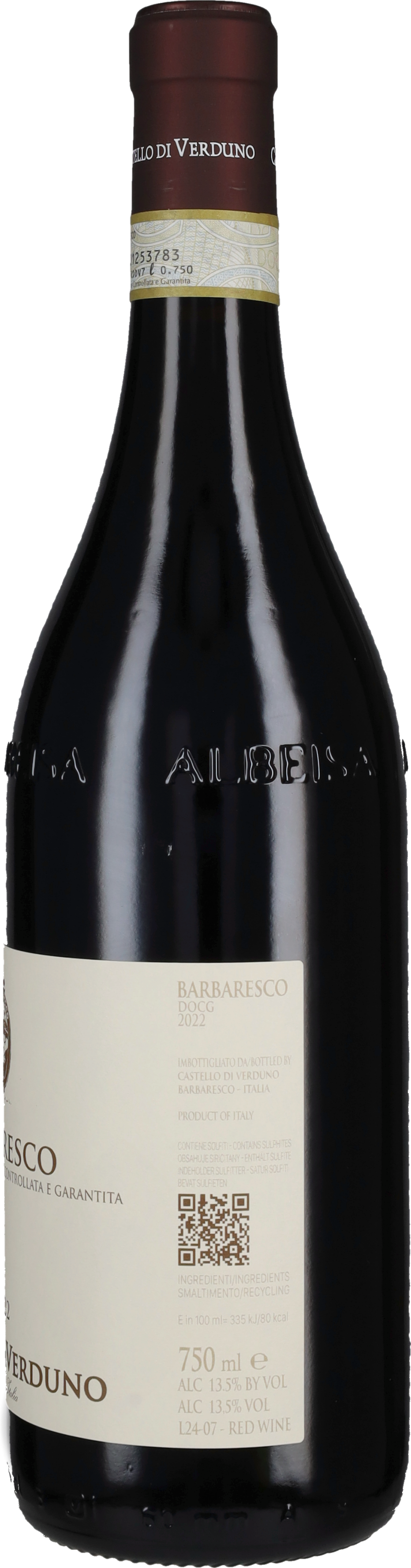 Barbaresco Castello di Verduno 2022