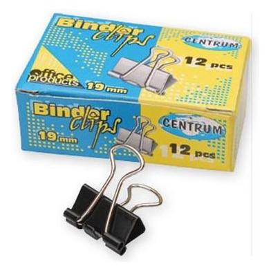 Centrum Foldback klemmer 12 stk. 19mm (12x) (80134)