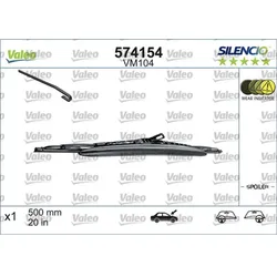 Scheibenwischer VALEO 574154 für Peugeot Jeep Ferrari BMW Citroën Opel Maserati
