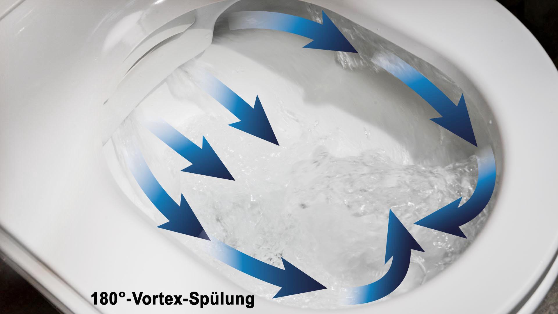 WC-Komplettpaket 17: Dusch-WC Basic 1102 - Mit Soft-Close Sitz & Vorwandelement G3004A, Betätigungsplatte:Modell 4111 weiß matt