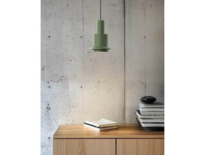 Chaumont Suspension Ø15xH22 Yellow/Green - DCW - Salon / séjour - Métal