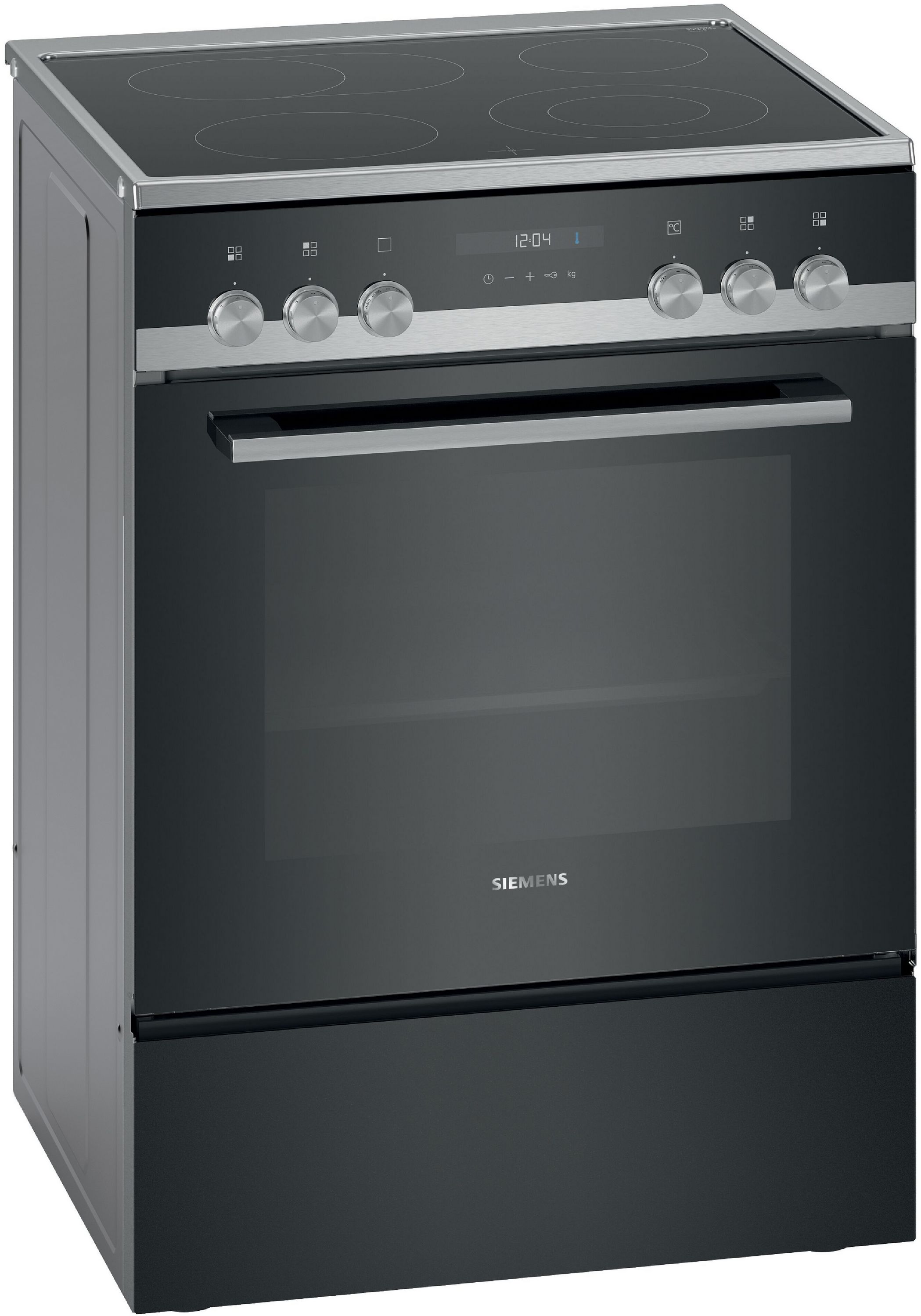 Siemens iQ500 HK9S5A240 Freistehender Herd Elektro normal mit Glaskeramik Kochfeld