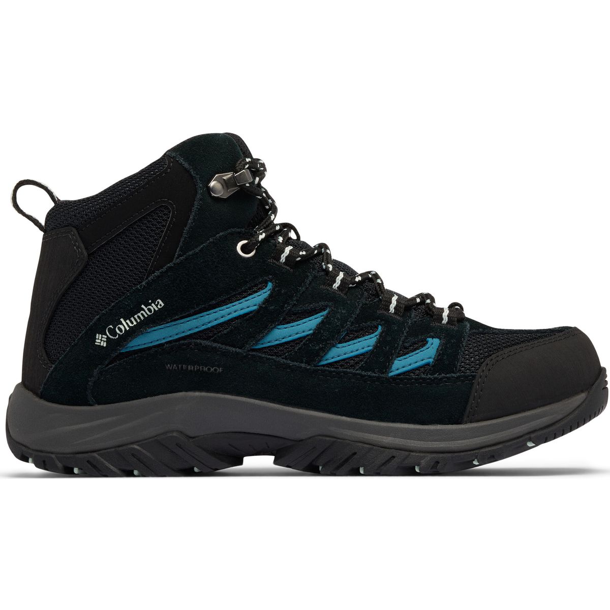 Columbia Women's Crestwood Mid Walking Shoe black, skylight (012) 8.5 209986-2099861-012-8.5