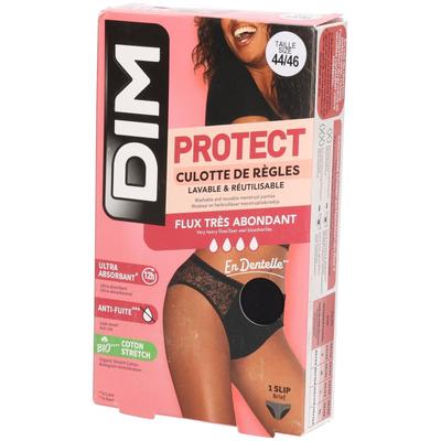 DIM OCS Protect Slip 44-46 sehr stark schwarz 1 St Periodenslip