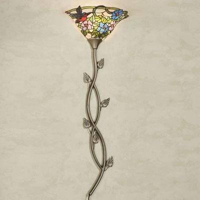 Touch of Class Spring Delight Wall Lamp Multi Jewel , Multi Jewel