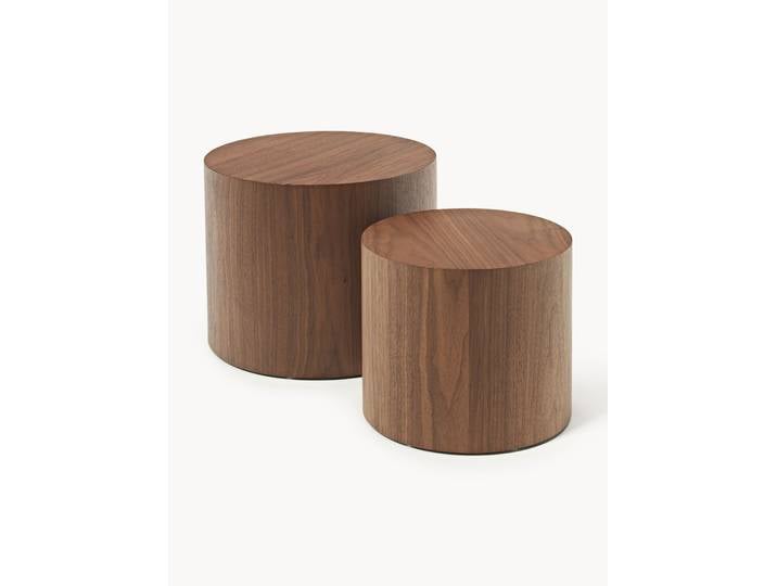 Couchtische Dan aus Holz, 2er-Set