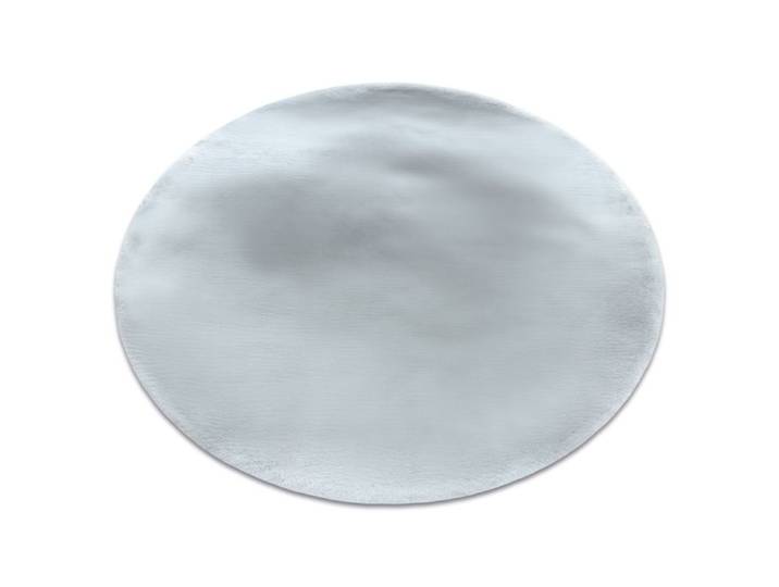 Tapis TEDDY NEW dream 47 cercle Shaggy argent très épais en peluche - cercle 160 cm