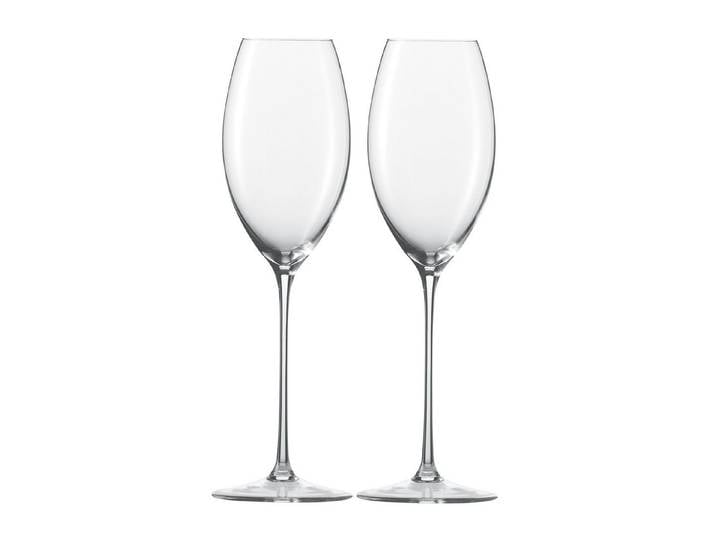 Zwiesel Glas Gläser-Set Enoteca Champagnerglas Set 2tlg, Kristallglas